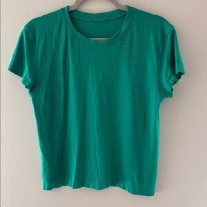 lululemon athletica Green Short Sleeve Top